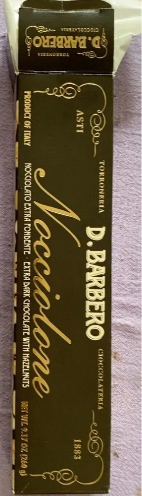 Nocciolone dark chocolate