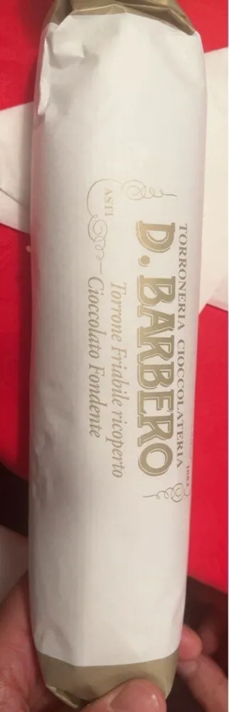 Torrone ricoperto di cioccolato