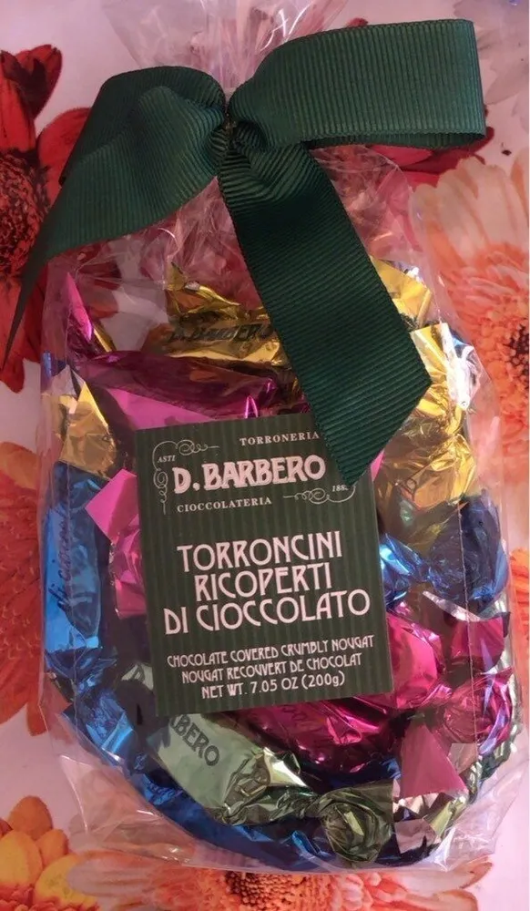 Torroncini ricoperti di cioccilato
