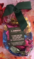 Torroncini ricoperti di cioccilato