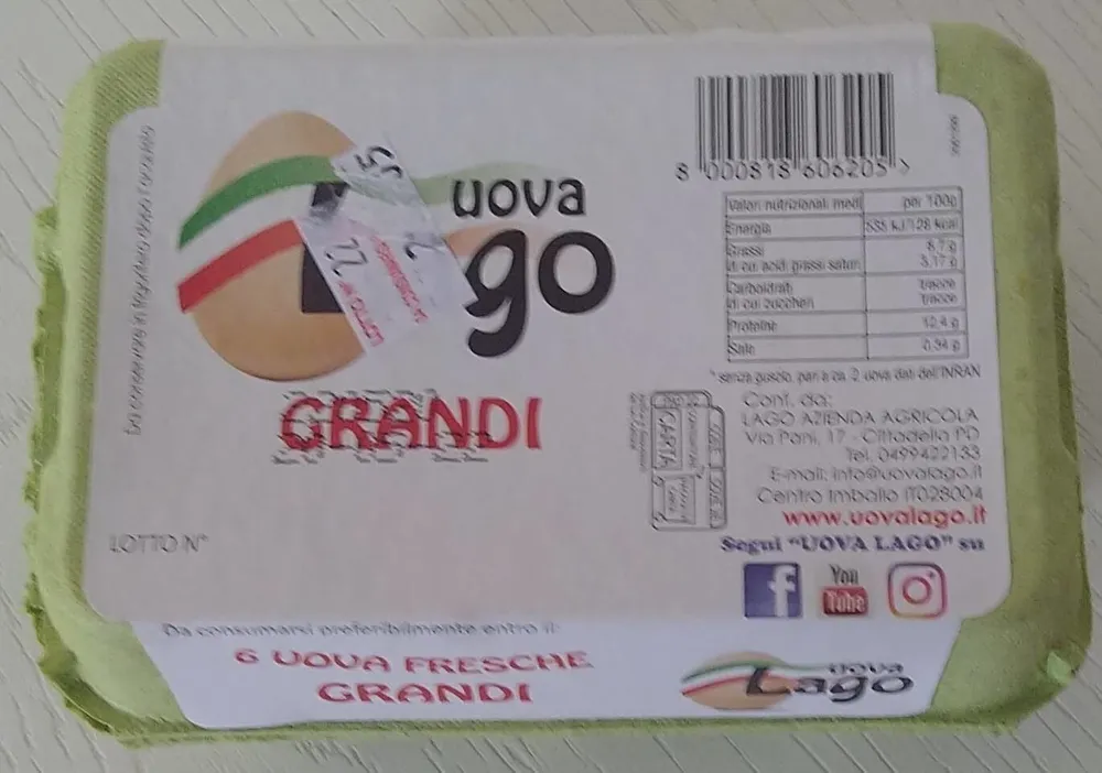 Uova Lago
