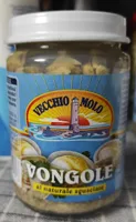 Vongole al naturale sgusciate