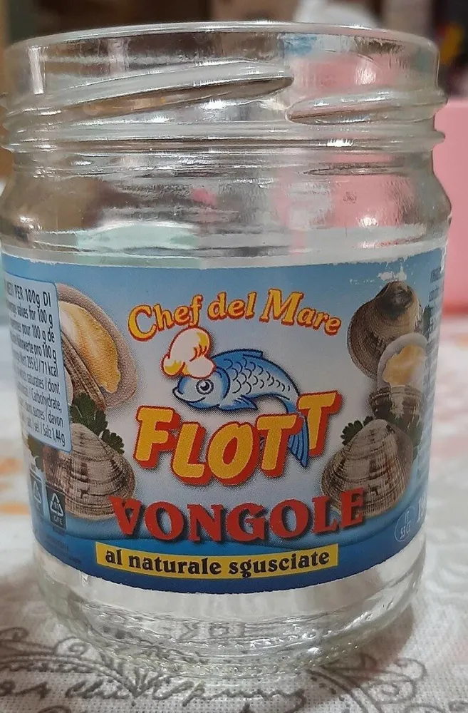 Vongole sgusciate
