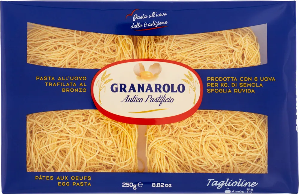 Pasta all'uovo taglioline