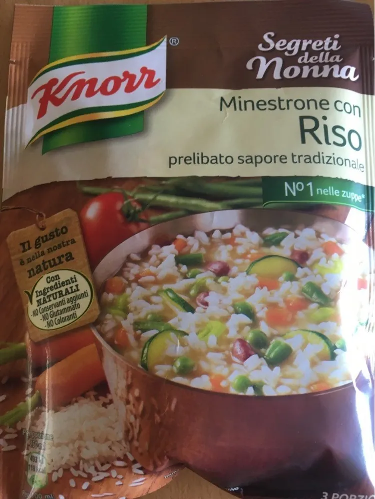 Minestrone Di Riso Knorr