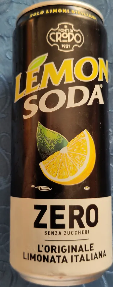 Lemon soda zero