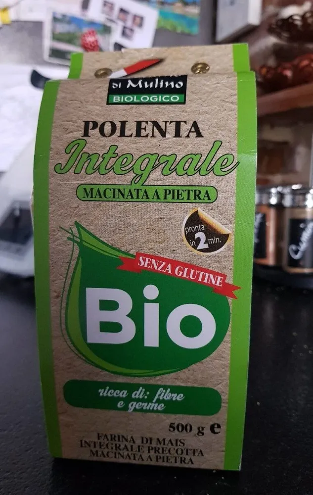 Polenta integrale macinata a pietra