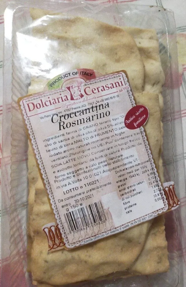 Croccantina Rosmarino