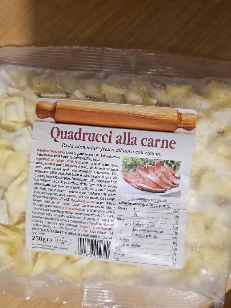 Quadrucci Alla Carne