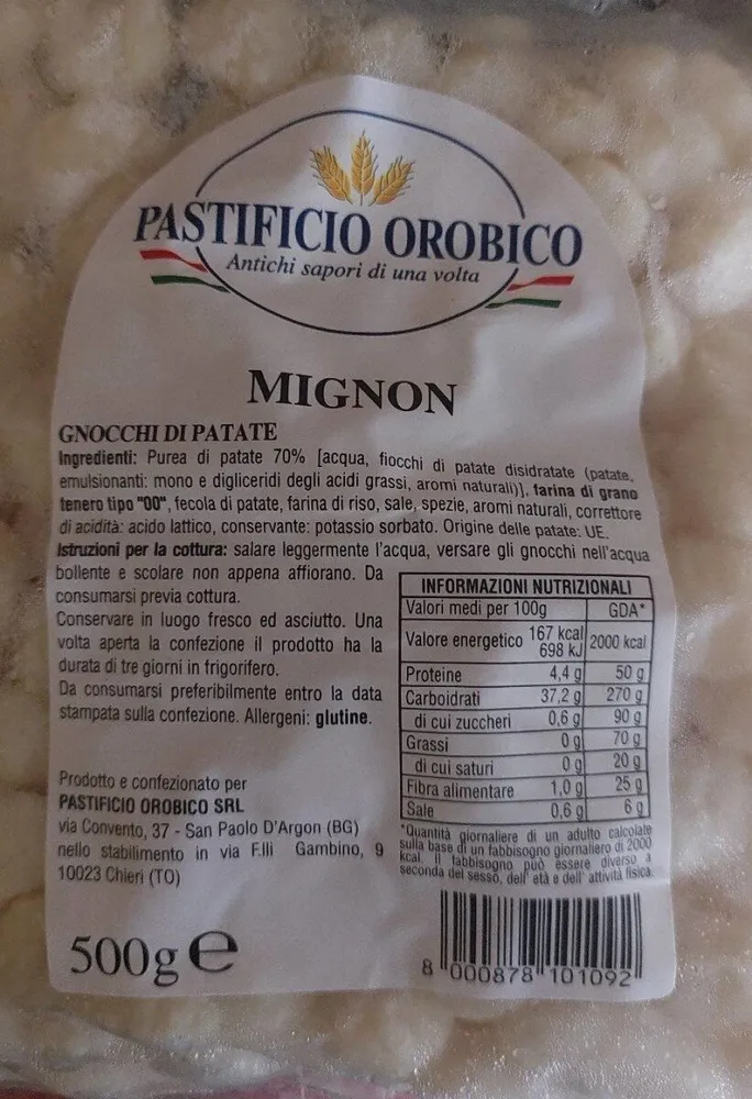 Gnocchi di patate