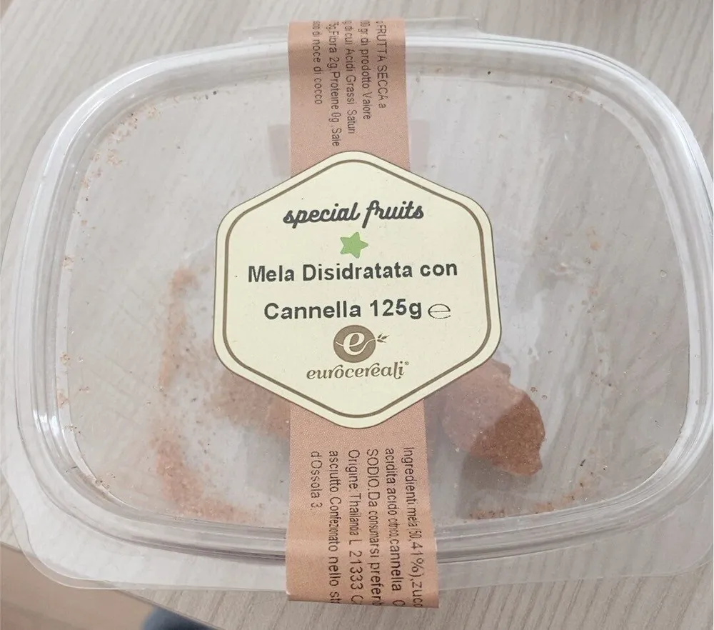 Mela disidratata cannella