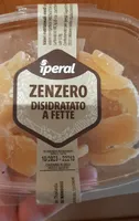 Zenzero disidratato a fette