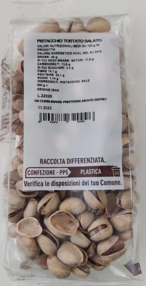 Pistacchio tostato salato