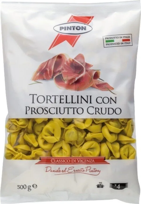 Tortellini con prosciutto crudo