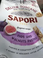 Sapori Mini Panforte Fichi E Noci