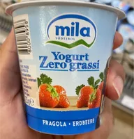 Yogurt zero grassi fragola