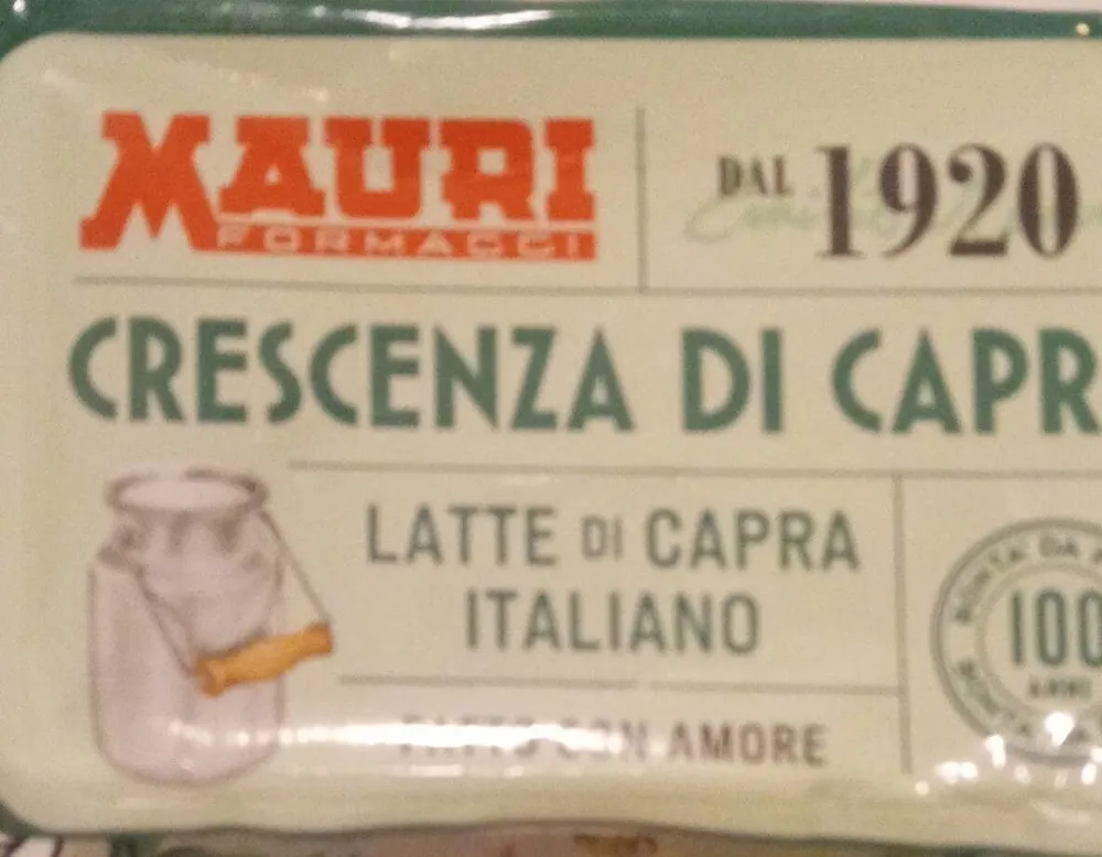Crescenza di capra