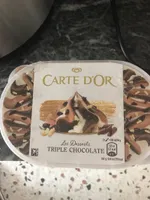 Helado de tres chocolates tarrina