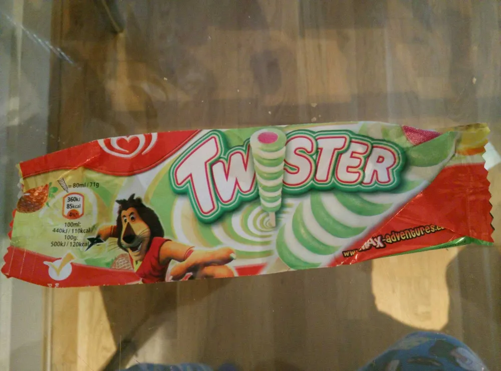 Pineapple, Strawberry, Lemon & Lime Flavour Ice Cream Lolly
