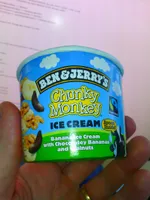 Ben & Jerry's Glace en Pot CHUNKY MONKEY 150 ML