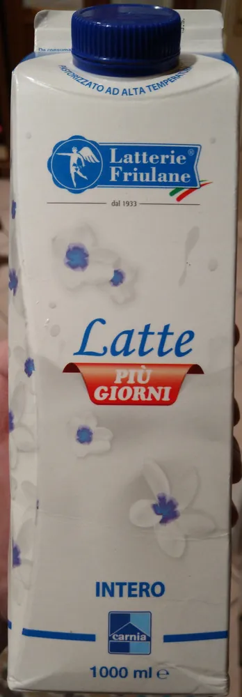 latte intero più giorni