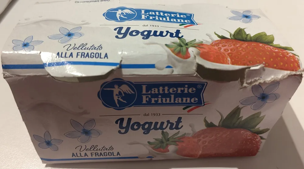 Yogurt vellutato alla fragola
