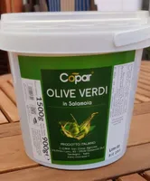 Olive verdi in salamoia