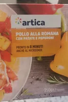 Pollo alla Romana con patate e Peperoni