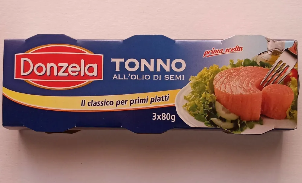 Tonno all'olio di semi