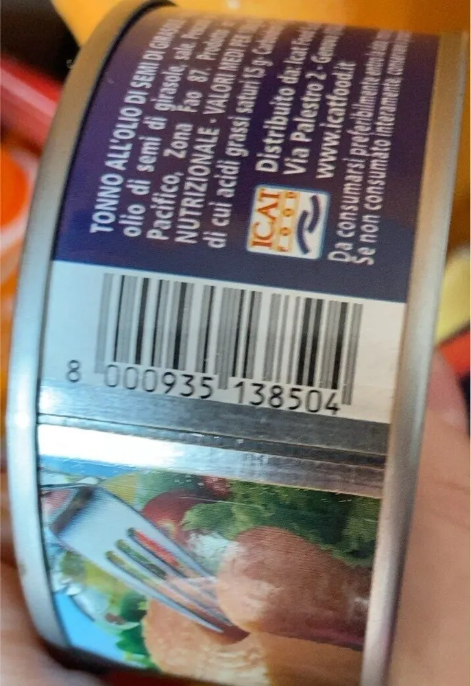Tonno all’olio di semi