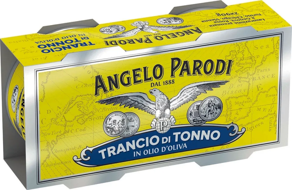 Angelo Parodi Trancio Tonno O. o. gr. 90x2