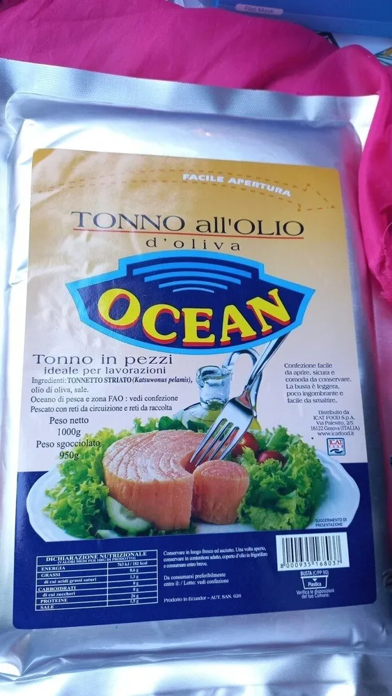 Tonno all'olio d'oliva