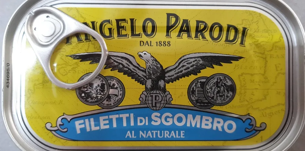 Filetti di sgombro al naturale