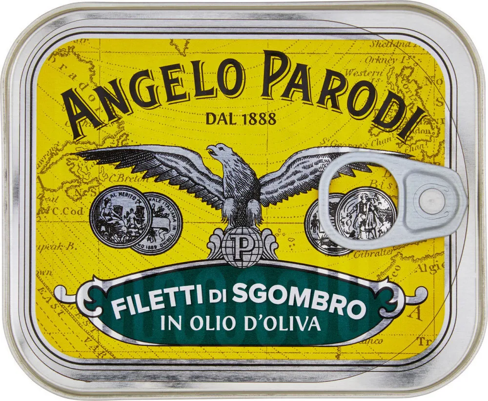 Filetti di sgombro in olio d'oliva