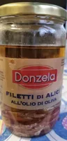Filetti di alici all'olio di oliva