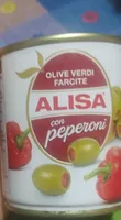 Olive verdi con peperoni
