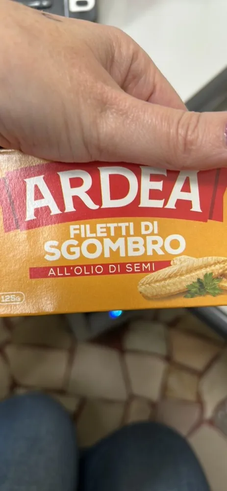 ardea sgombro semi olio