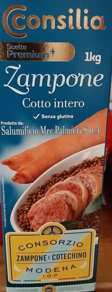 Zampone cotto intero