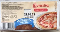 Mozzarella per pizza