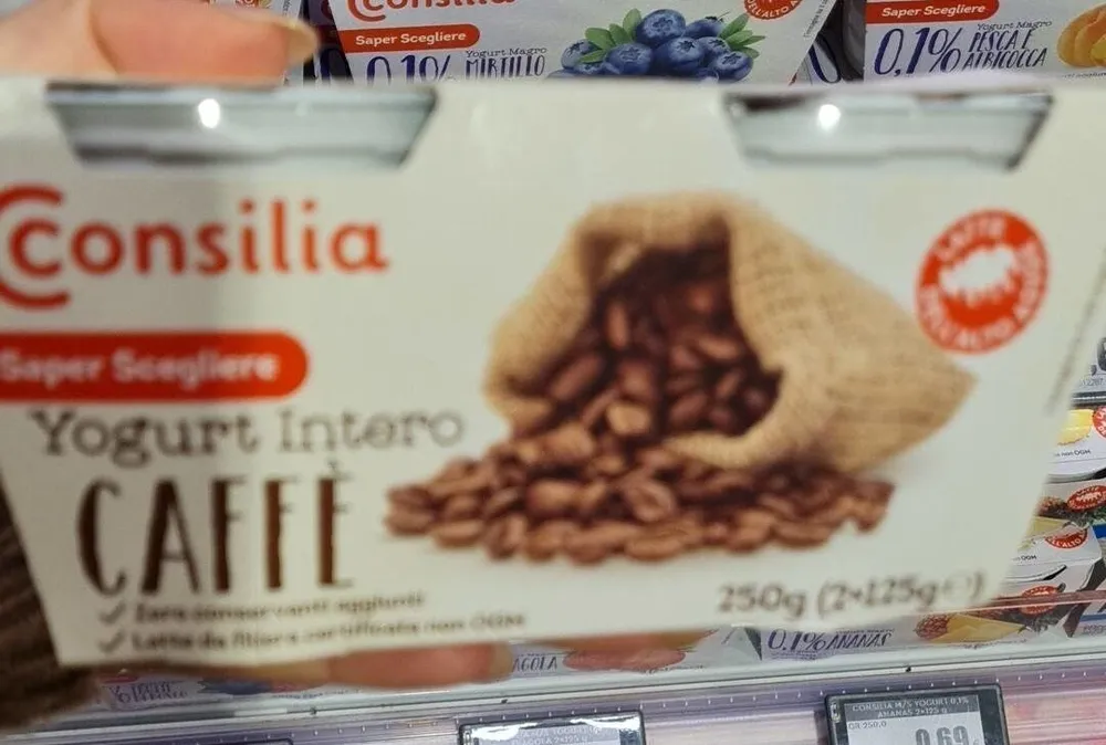 Yogurt intero caffè
