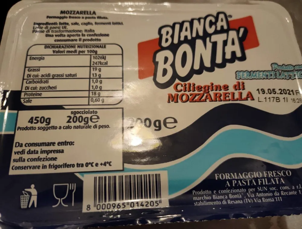 Ciliegine di Mozzarella