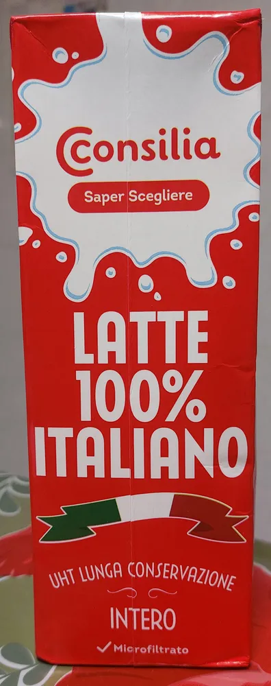Latte 100% Italiano UHT a lunga conservazione