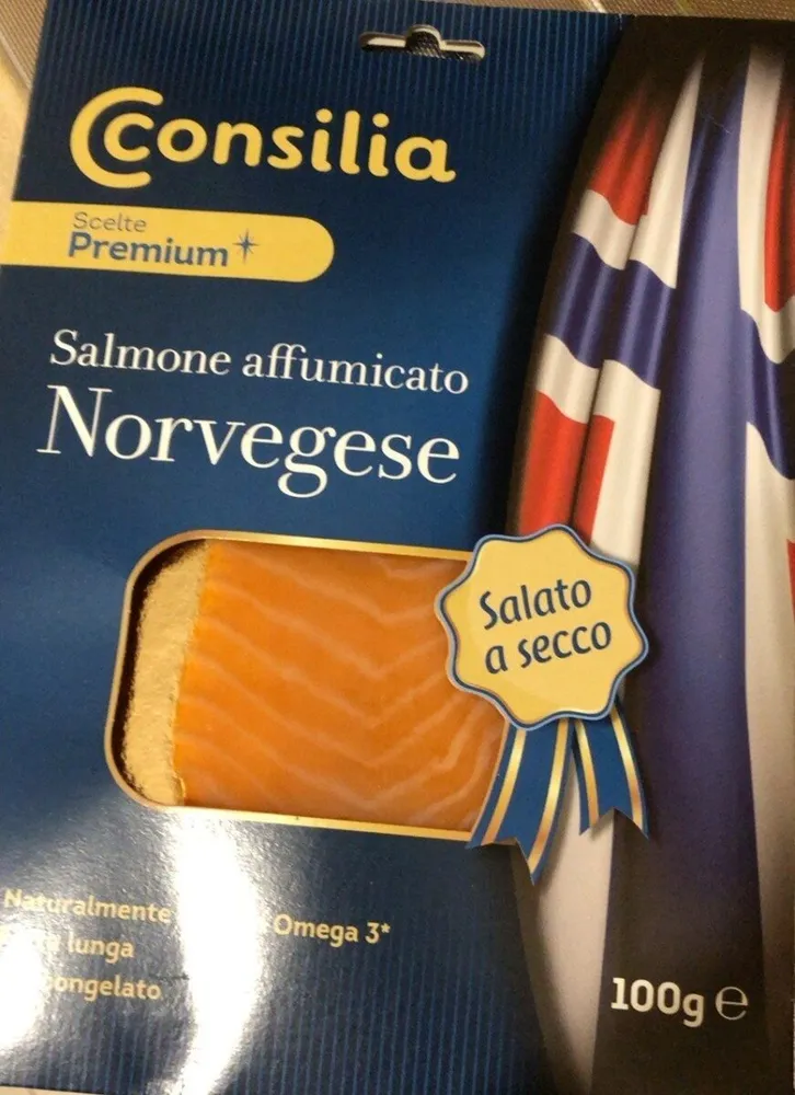 Salmone affumicato norvegese
