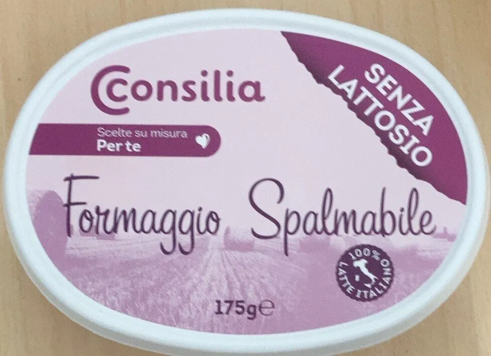 Formaggio spalmabile senza lattosio