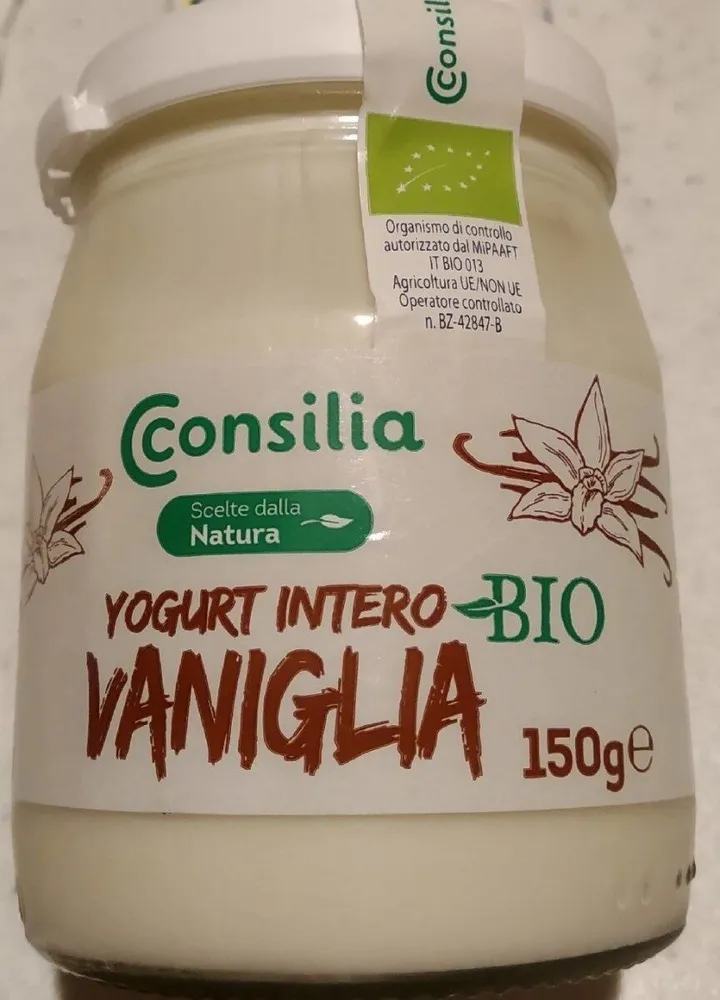Yogurt intero vaniglia