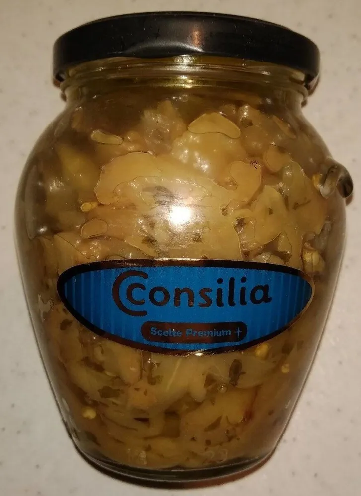 Melanzane a filetti in olio di girasole