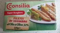 Filetti di sgombro all'olio di oliva 32 per cento