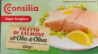 Filetto di salmone all'olio d'oliva