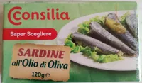 Sardine all'olio di oliva