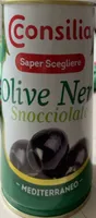 Olive nere snocciolate